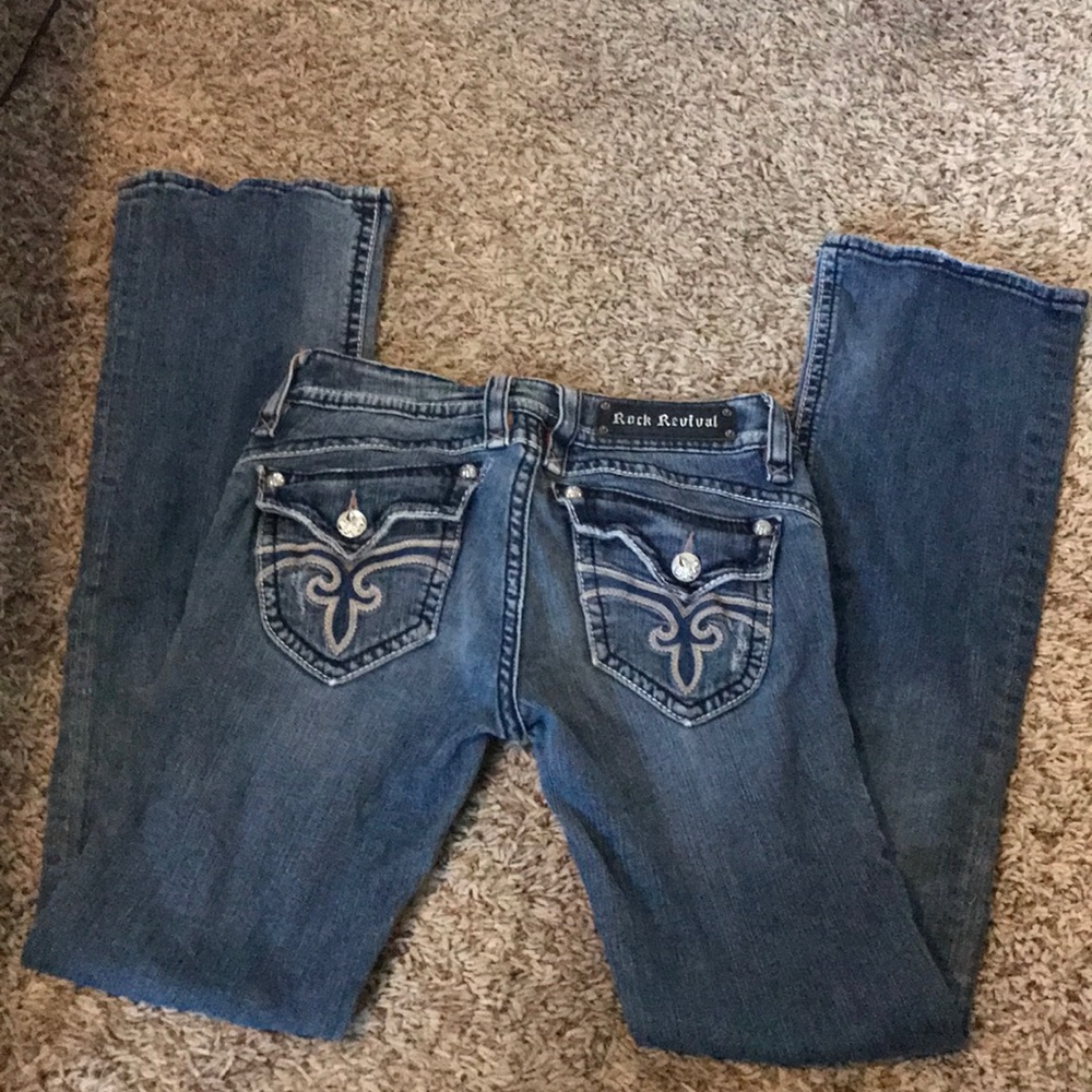 Ladies Rock Revival Jeans
